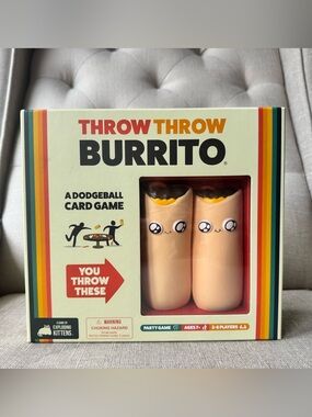 Throw Throw Burrito by Exploding Kittens - A Dodgeball Card Game